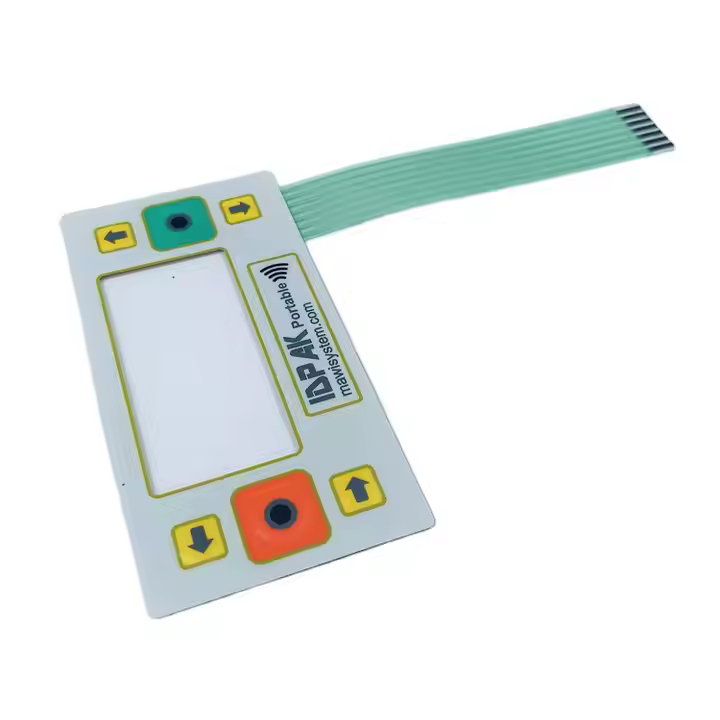 LCD Ekranlı 6 Butonlu Tuş Takımı Görsel