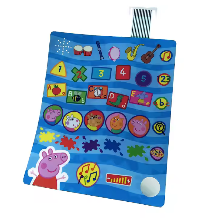 Dijital Baskılı Çok Renkli Membrane Swicth ler  Görsel