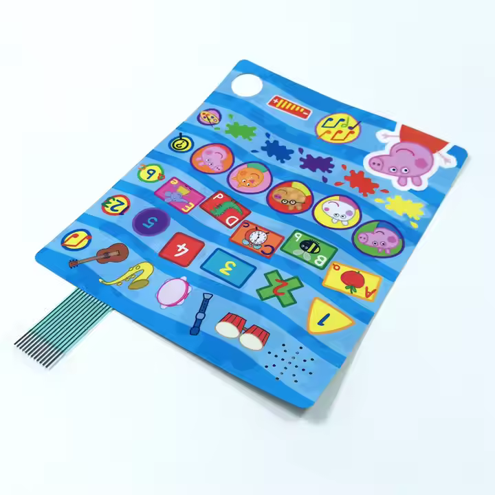 Dijital Baskılı Çok Renkli Membrane Swicth ler  Görsel